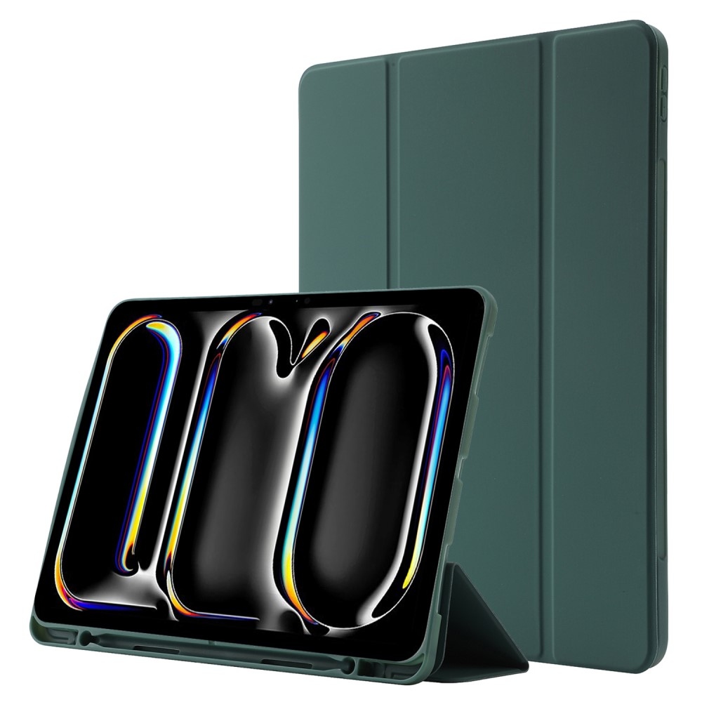 Állványra záródó tok iPad Pro 11 (2024) - zöld