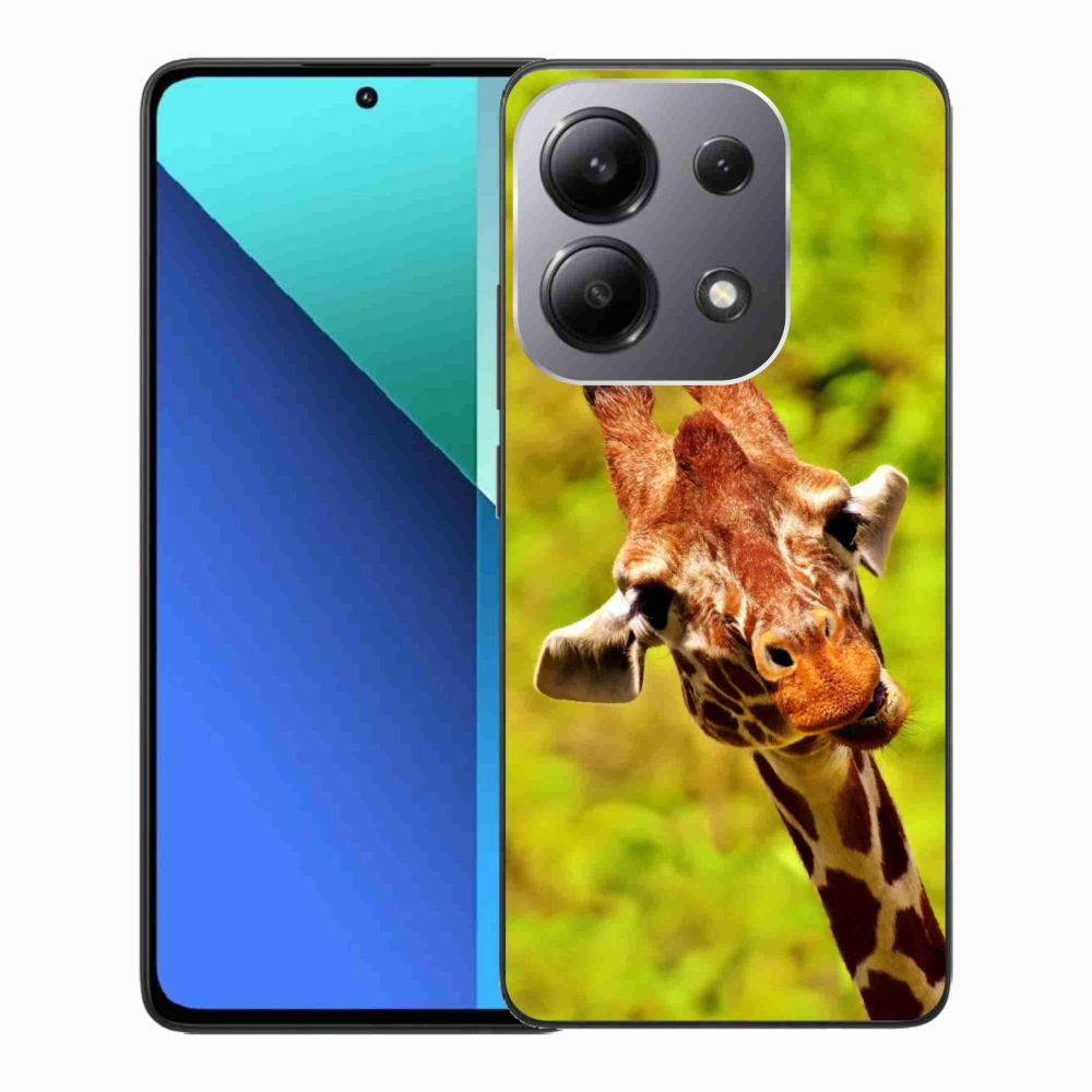 Gél borítás mmCase a Xiaomi Redmi Note 13-hoz - zsiráf
