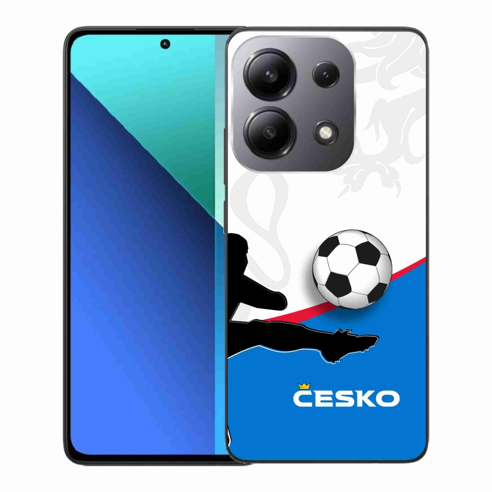 Gél borítás mmCase a Xiaomi Redmi Note 13-hoz - futball Csehország 3