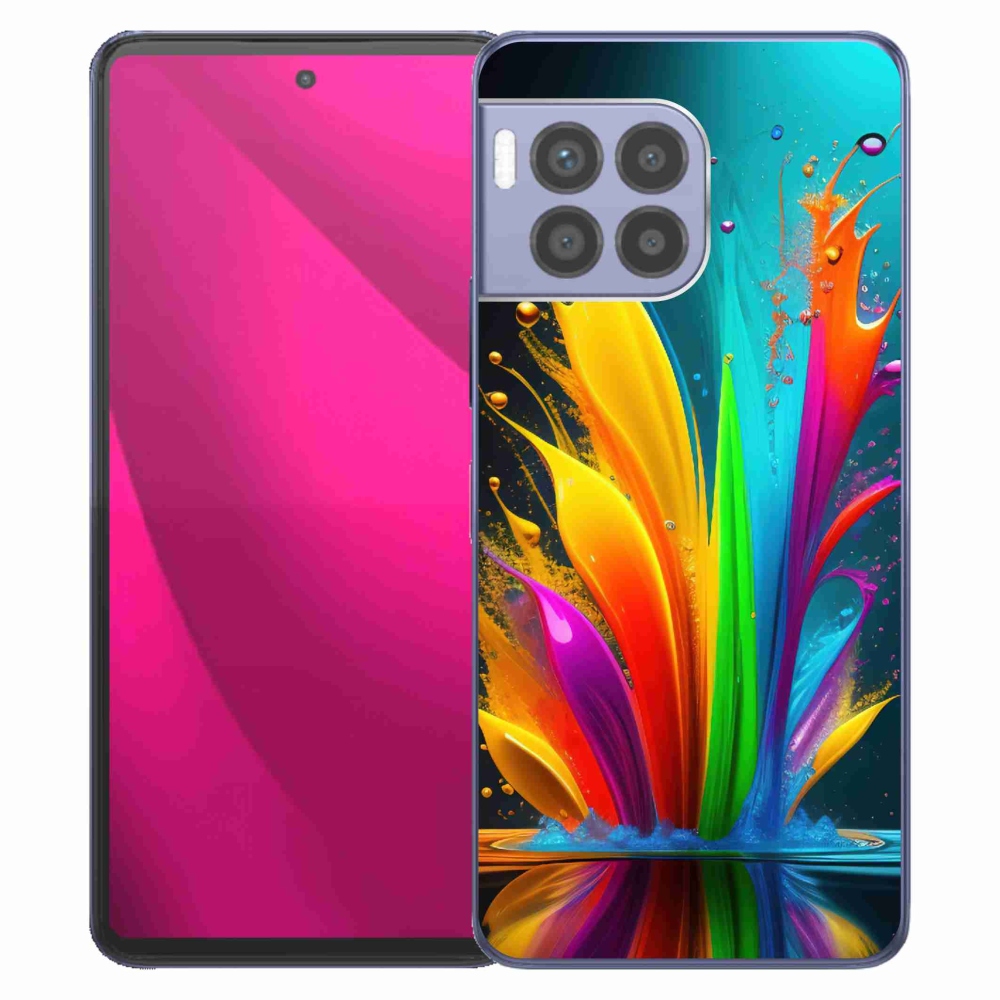 Zselés borítás mmCase a T-Mobile T Phone 2 Pro készülékhez - absztrakt motívum 1