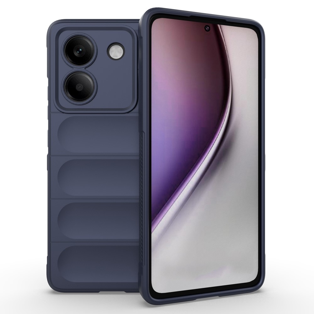 Rugg tartós zselés tok Xiaomi Poco M7 Pro 5G - sötétkék