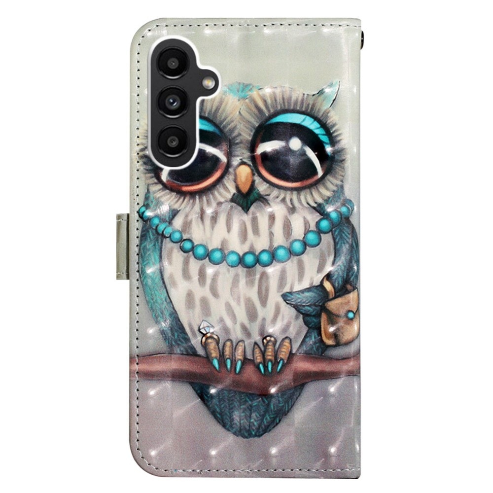 Patte könyv tok Samsung Galaxy A24-hez - bagoly