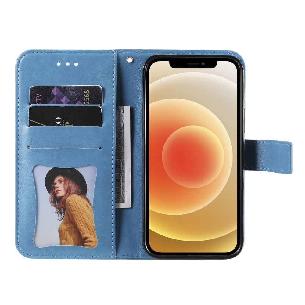 Mandala könyv tok a Vivo V50 Lite 4G/5G készülékhez - kék