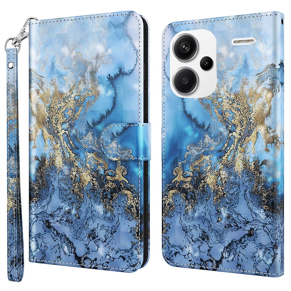 Nyomtatott könyv tok Xiaomi Redmi Note 13 Pro+ 5G - absztrakt minta