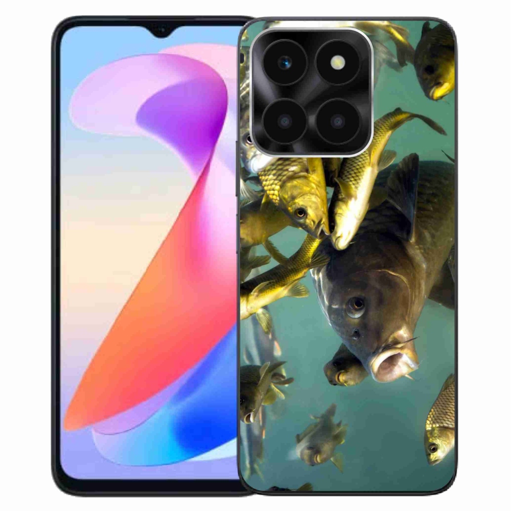 Gél tok mmCase a Honor X6a számára - halak iskolája