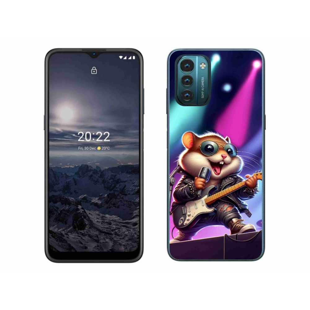Zselés borítás mmCase a Nokia G11/G21 készülékhez - hörcsög billegtető