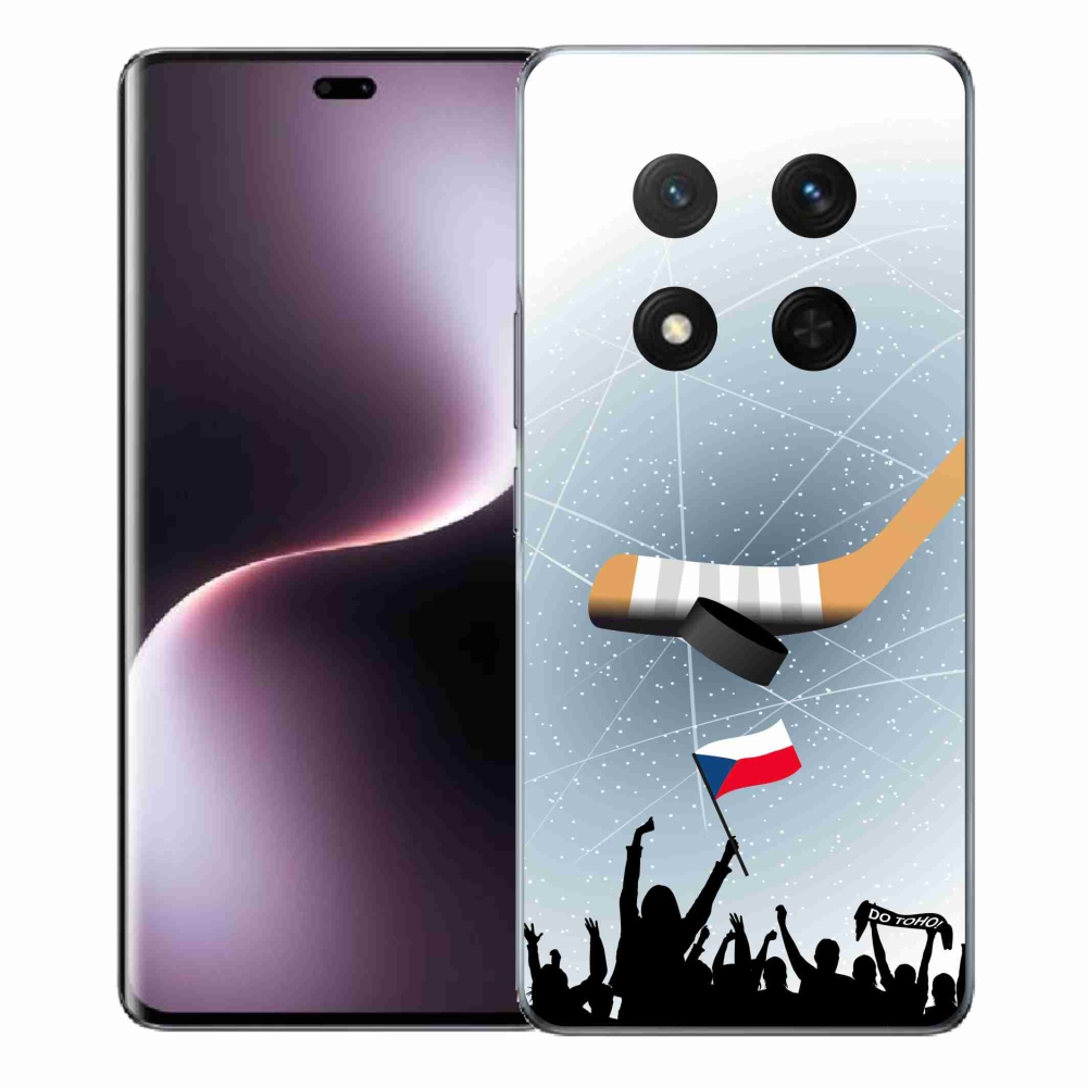 Gél borítás mmCase a Honor Magic 7 Lite 5G számára - jégkorong rajongóknak