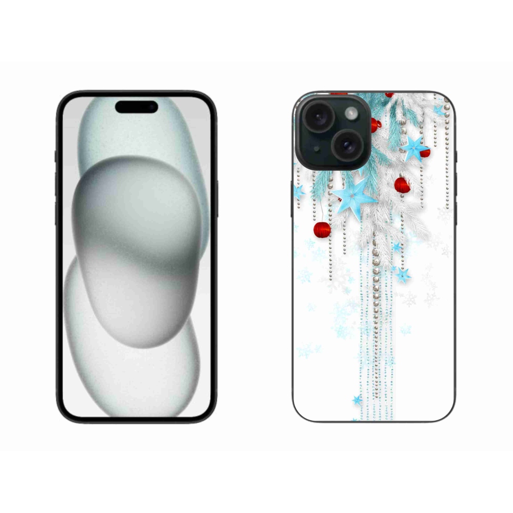 Gél borítás mmCase iPhone 15 Plus készülékhez - Karácsonyi dekoráció