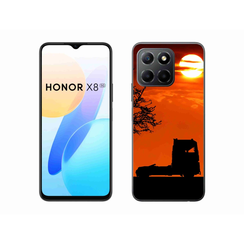 Zselés borítás mmCase a Honor X8 5G készülékhez - teherautó 3
