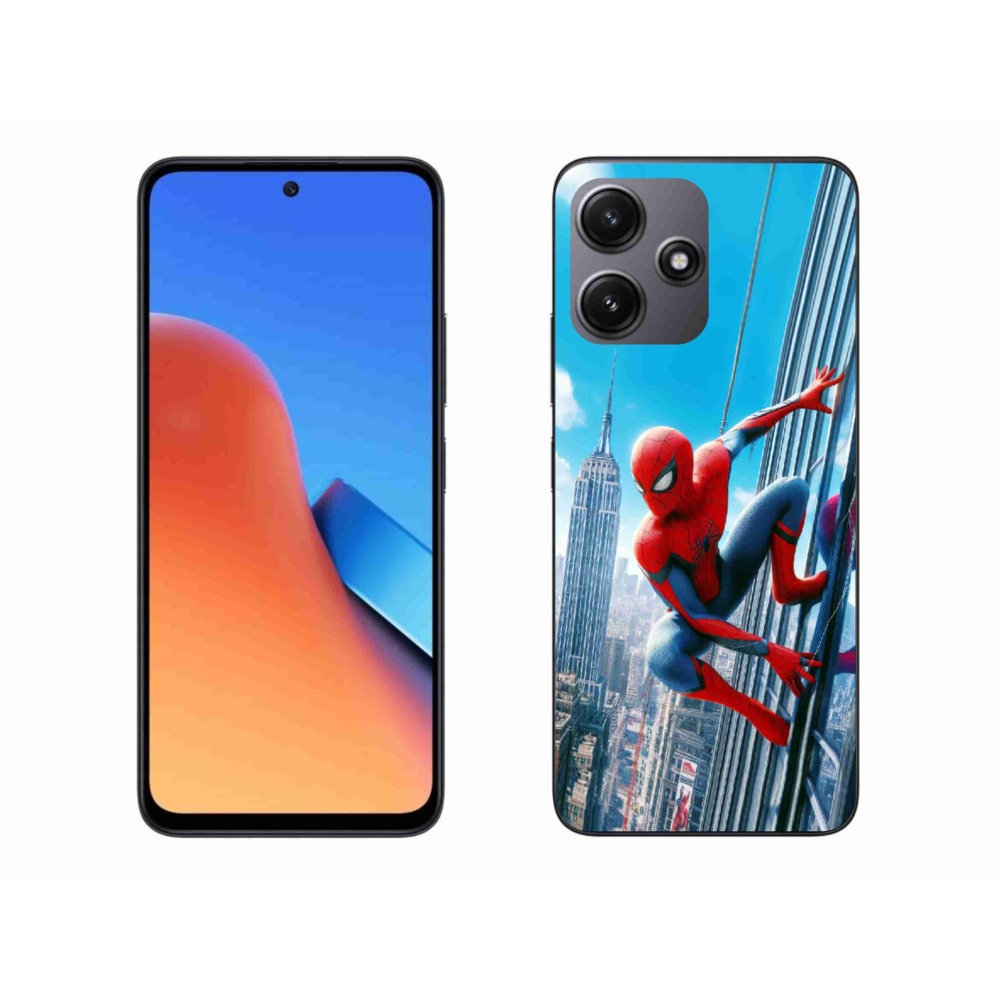 Gél borító mmCase a Xiaomi Redmi 12 5G-hez - spiderman