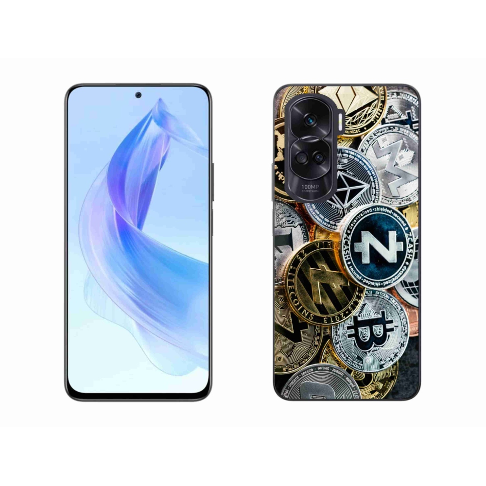 Gél borítás mmCase a Honor 90 Lite számára - kriptovaluták