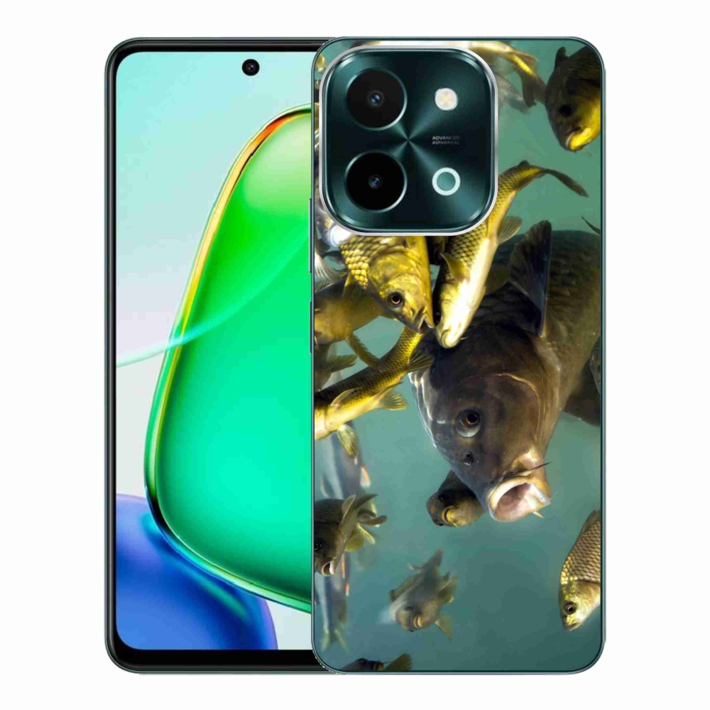 Gél tok mmCase a Vivo Y28-hoz - halak iskolája
