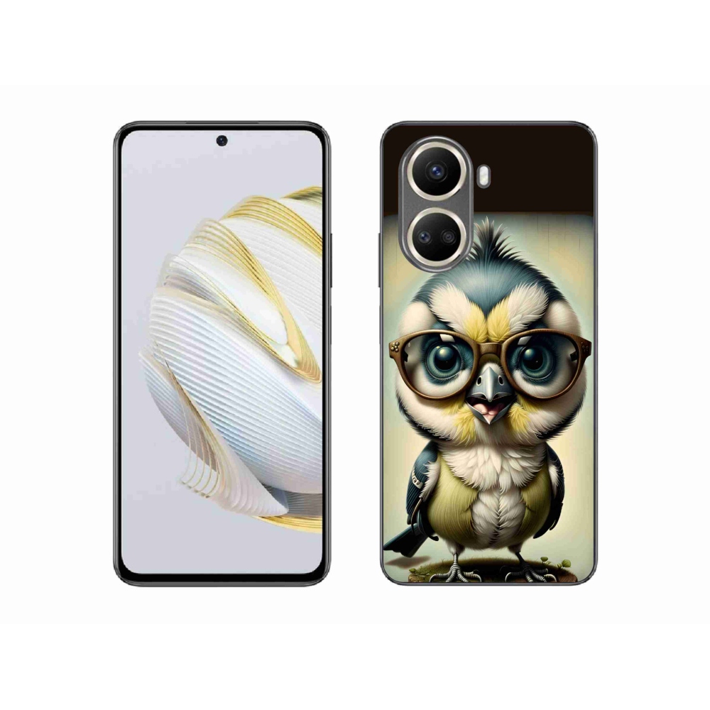 Gél borítás mmCase a Huawei Nova 10 SE-hez - kölyök szemüveggel