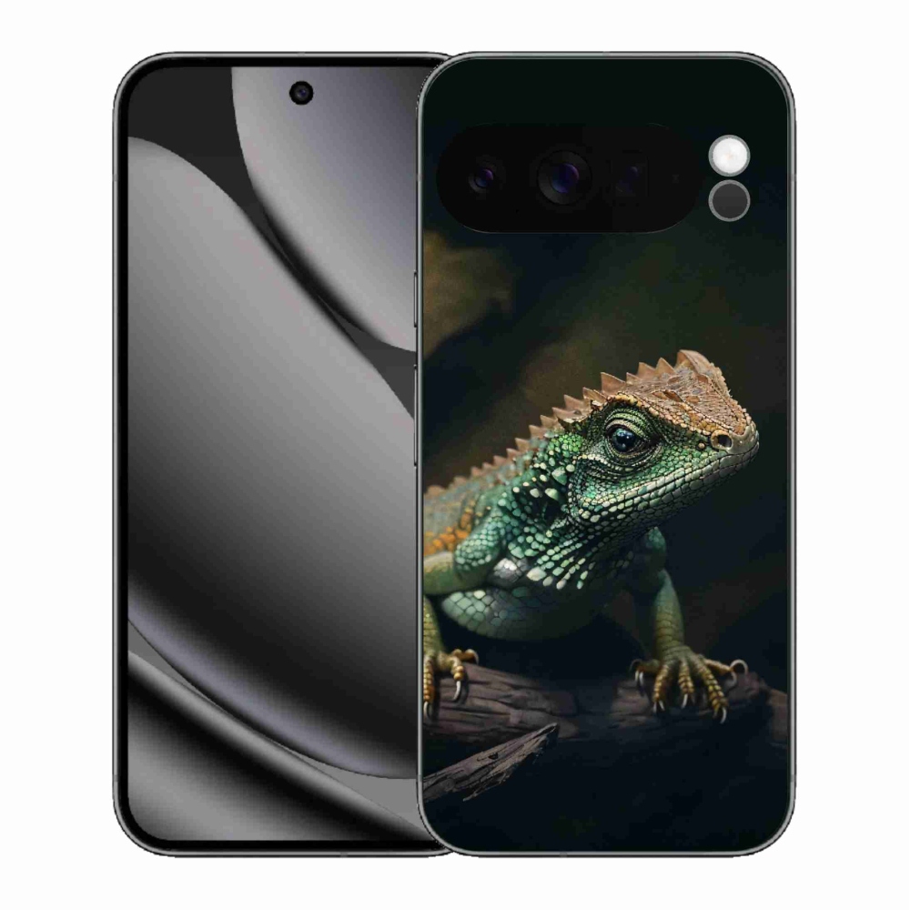 Zselés borítás mmCase a Google Pixel 10 Pro XL-hez - gyík