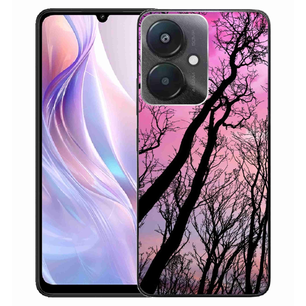 Gél tok mmCase a Xiaomi Redmi 13C 5G számára - kidőlt fák