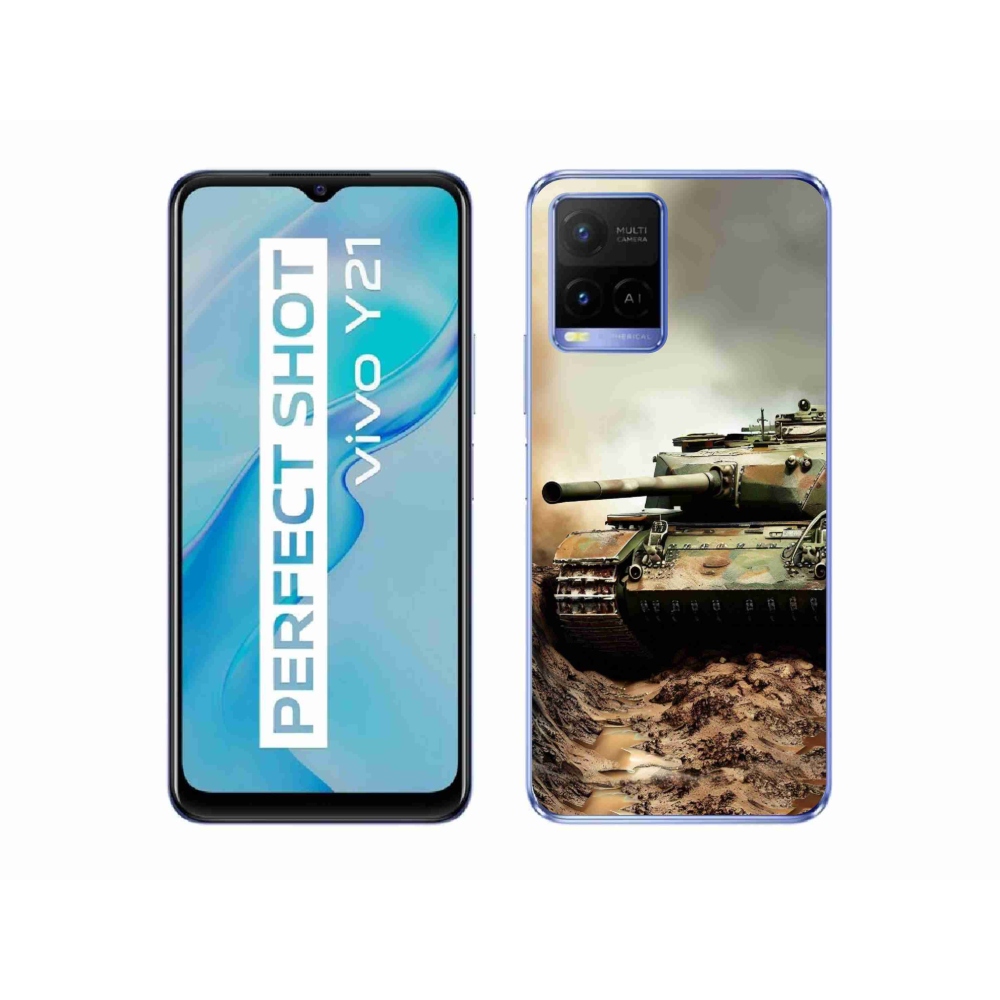 Gél védőburkolat mmCase a Vivo Y21/Y21s/Y33s készülékhez - tank