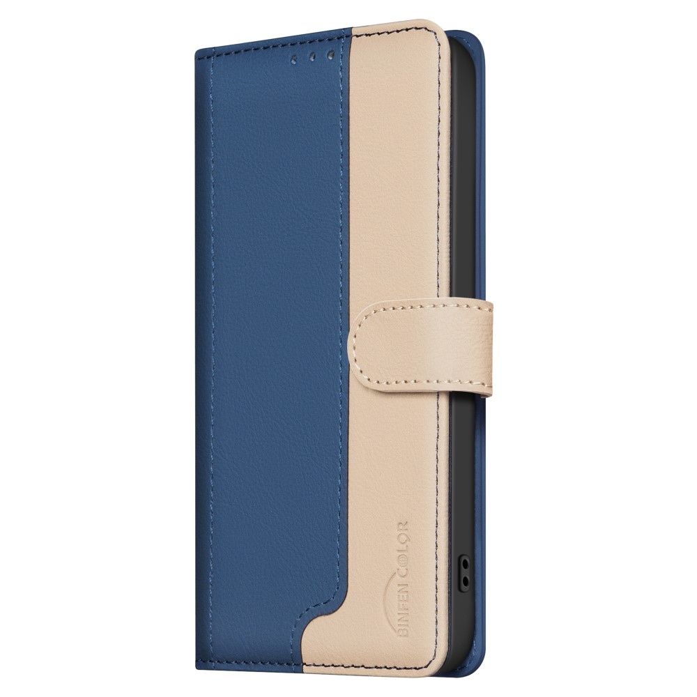 BNF DUO könyvtáska Xiaomi 15 Pro-hoz - kék
