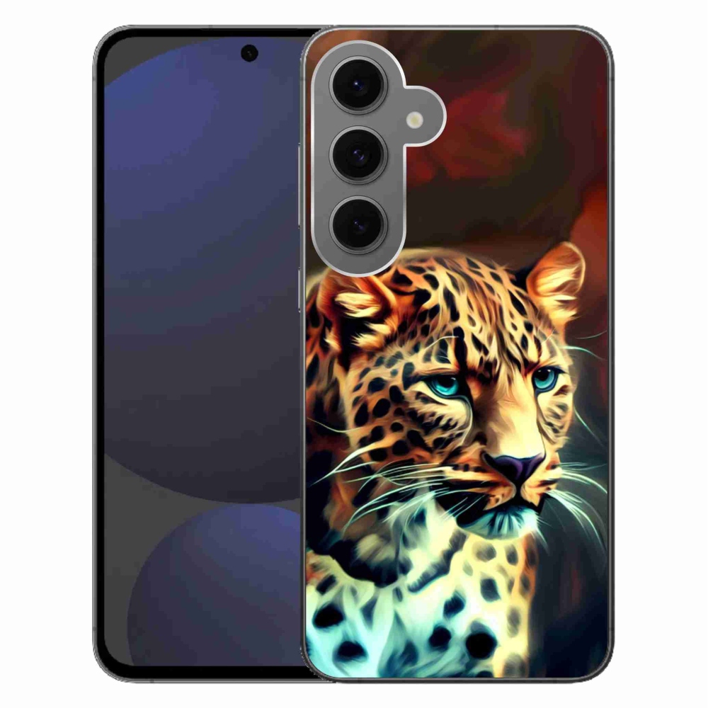 Zselés borítás mmCase Samsung Galaxy S24 FE készülékhez - leopárd