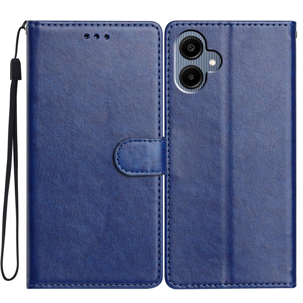 Vérrögök könyv tok Samsung Galaxy A07 4G-hez - kék
