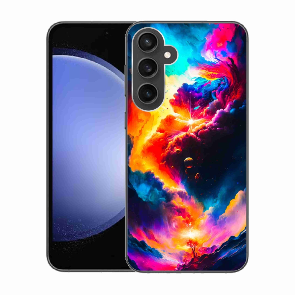 Gél borítás mmCase Samsung Galaxy S23 FE készülékhez - absztrakt motívum