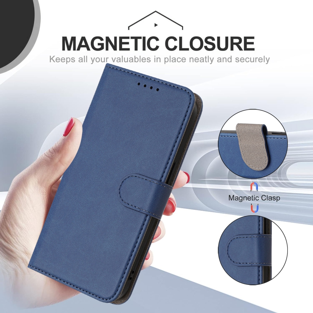 Snap book tok Samsung Galaxy A07 4G készülékhez - sötétkék