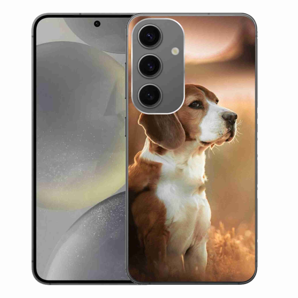 Gél védőhuzat mmCase Samsung Galaxy S24+ készülékhez - bézs színű