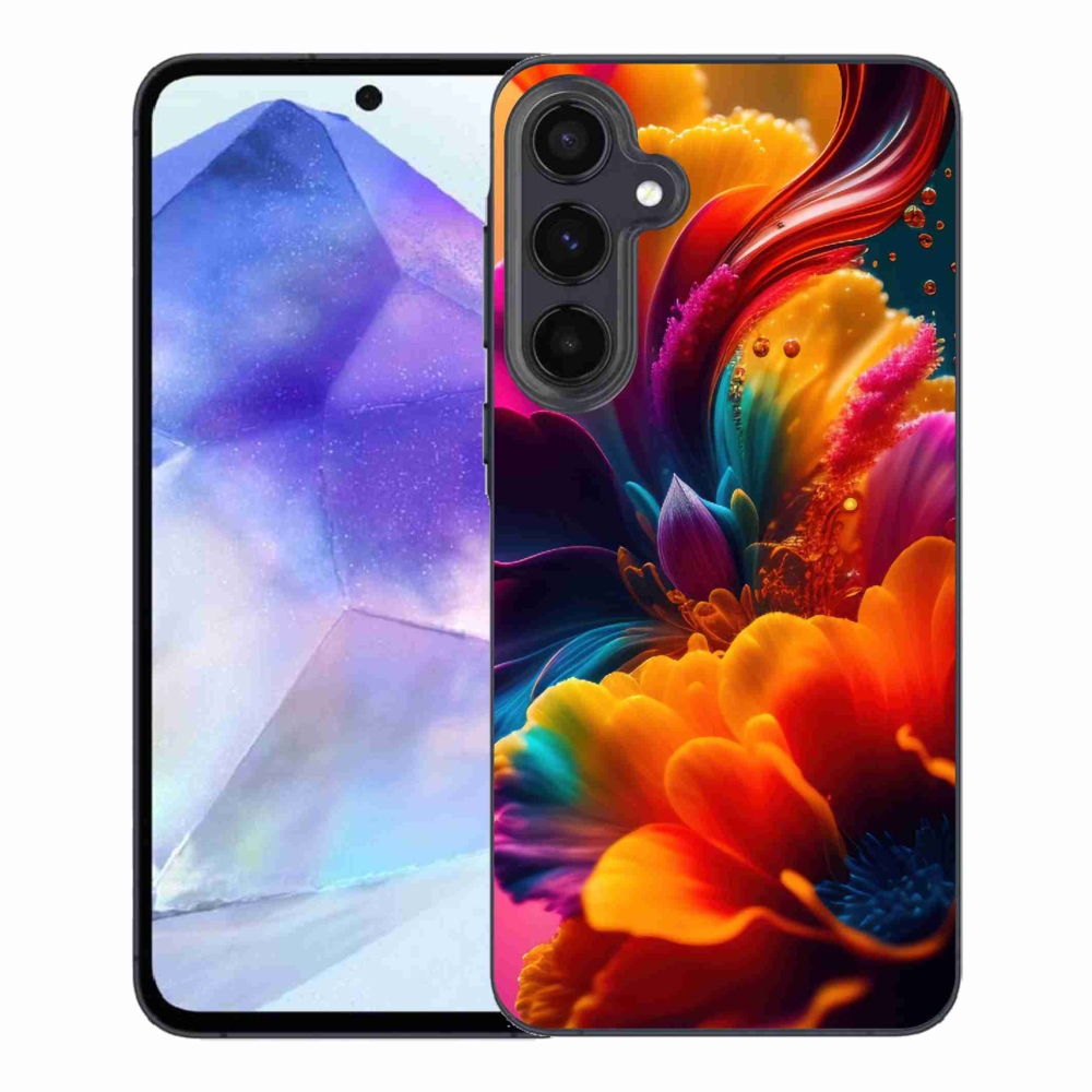 Zselés borítás mmCase Samsung Galaxy A55 5G - absztrakt motívum 2