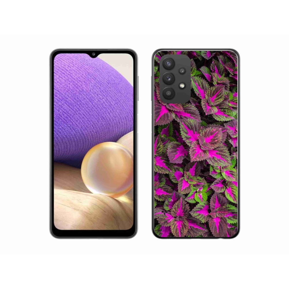 Gél borító mmCase Samsung Galaxy A32 5G - virágok 10