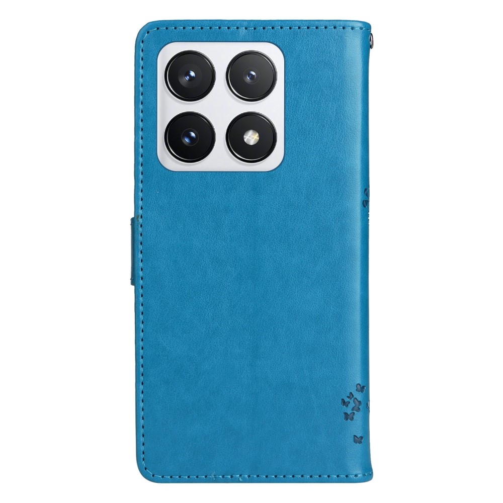 Fák könyve tok Xiaomi 14T Pro - kék