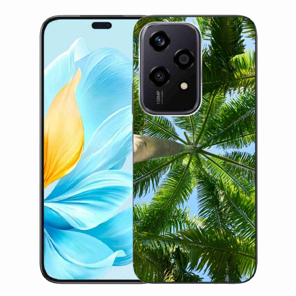 Zselés borítás mmCase a Honor 200 Lite 5G számára - pálmafa