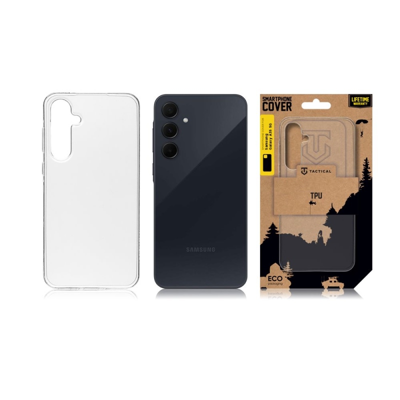 Taktikai TPU borítás Samsung Galaxy A35 5G átlátszóhoz