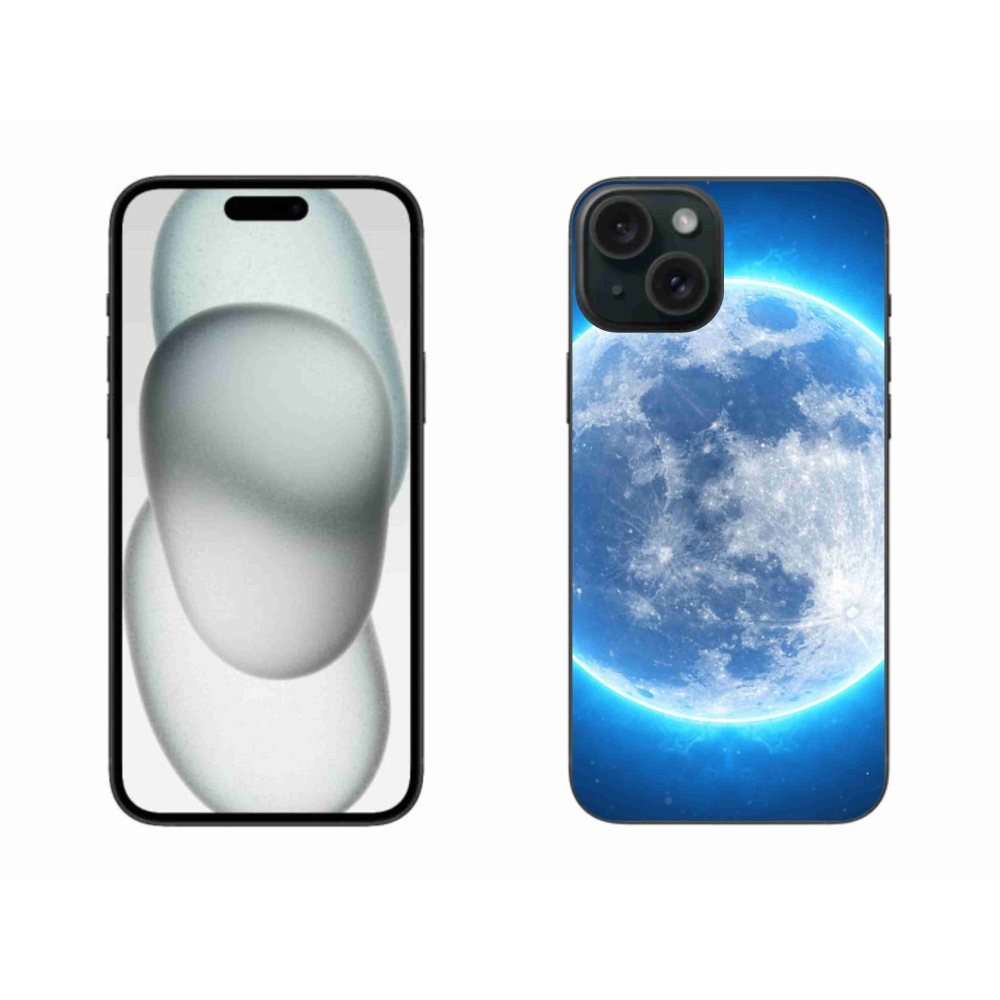 Gél tok mmCase iPhone 15 Plus készülékhez - földgömb alakú