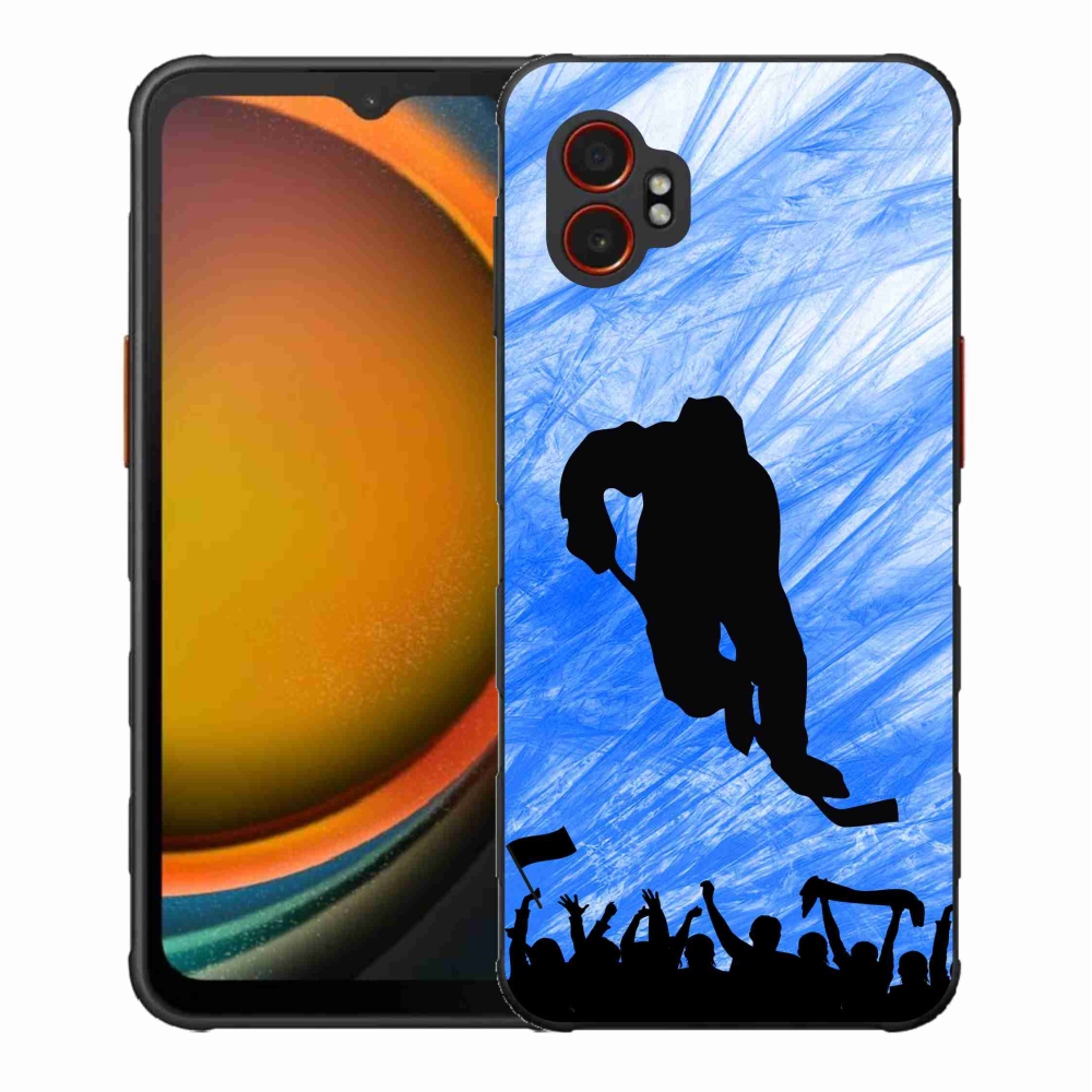 Gél borítás mmCase Samsung Galaxy Xcover 7 Pro - hokis játékos