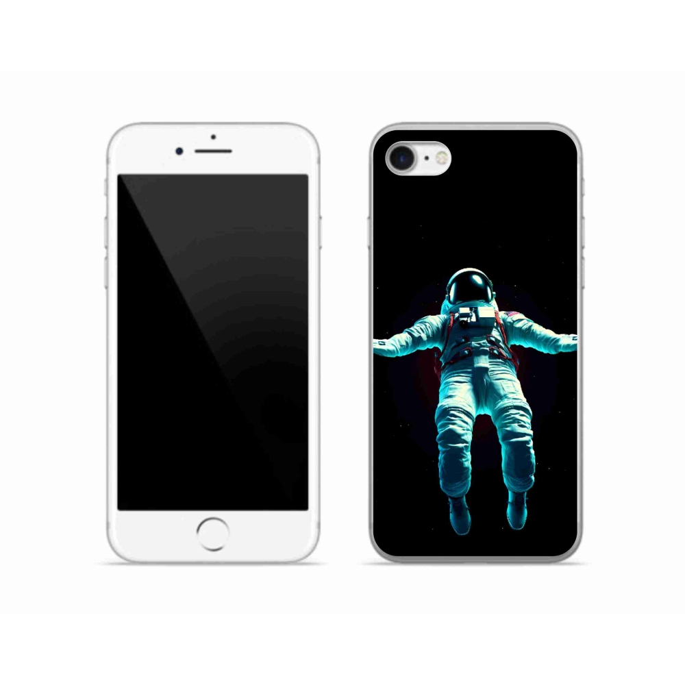 Zselés borítás mmCase iPhone SE (2020) - űrhajós