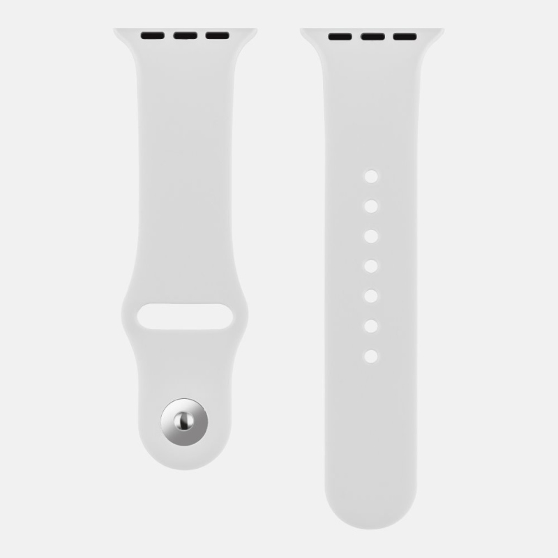 Csomag:ME szilikon szíj az Apple Watch 38-41mm S-M fehér színű órához