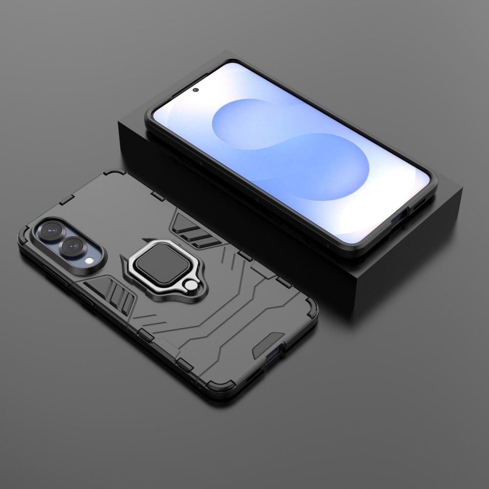 Guardy tartós borító Samsung Galaxy S25 Edge készülékhez - fekete