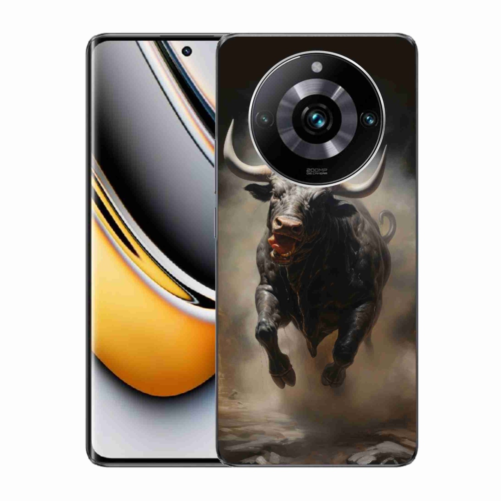 Gél borítás mmCase a Realme 11 Pro/11 Pro+ készülékhez - dühös bika