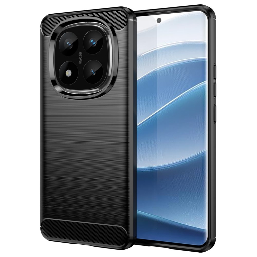 Szénálló zselés tok Xiaomi Redmi Note 14 Pro+ 5G - fekete
