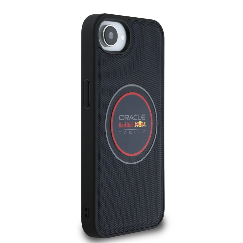 Red Bull PU bőr Red Ring MagSafe hátlap az iPhone 16e-hez Tengerészgyalogság