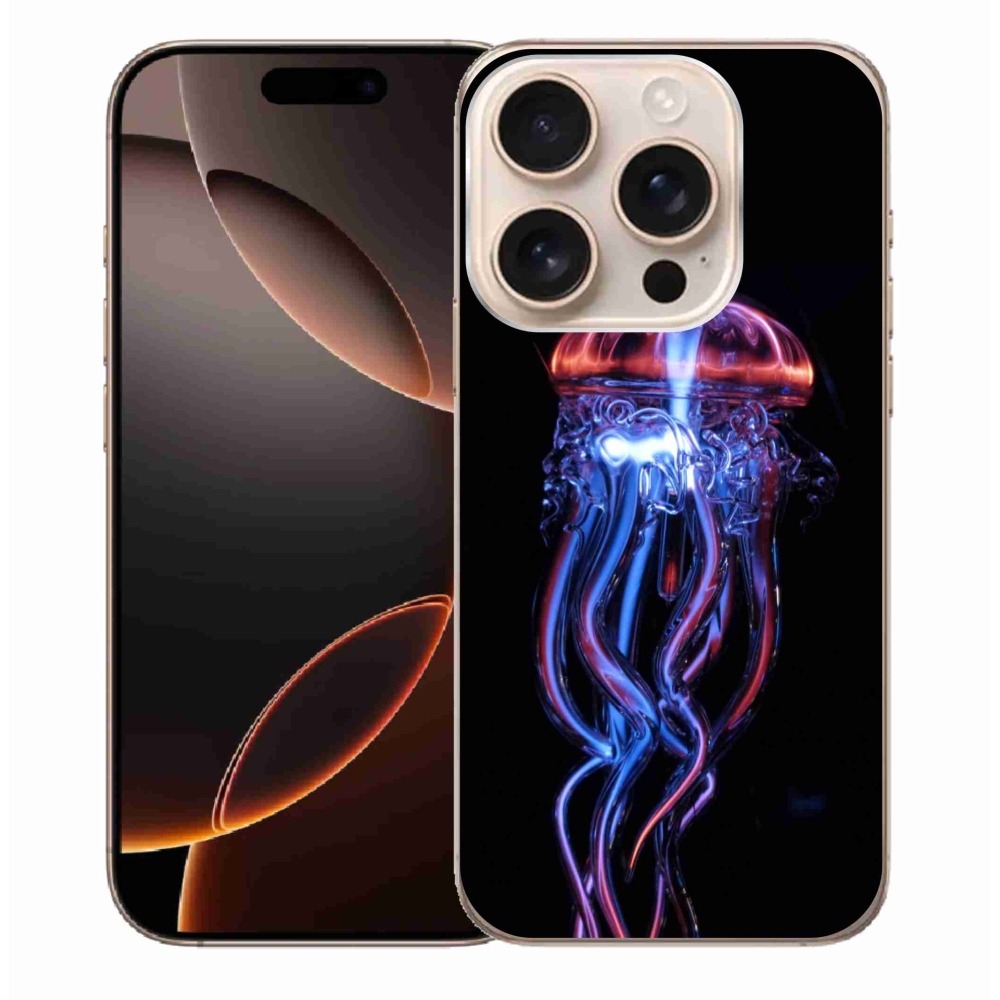 Zselés borítás mmCase iPhone 16 Pro Max készülékhez - medúza