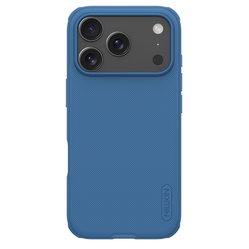 Nillkin Super Frosted PRO hátlap az Apple iPhone 17 Pro készülékhez Kék