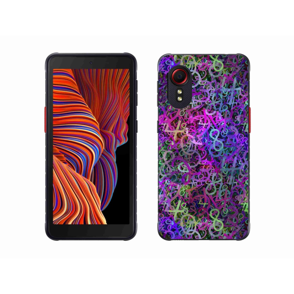 Gél borítás mmCase Samsung Galaxy Xcover 5 - absztrakt motívum 25