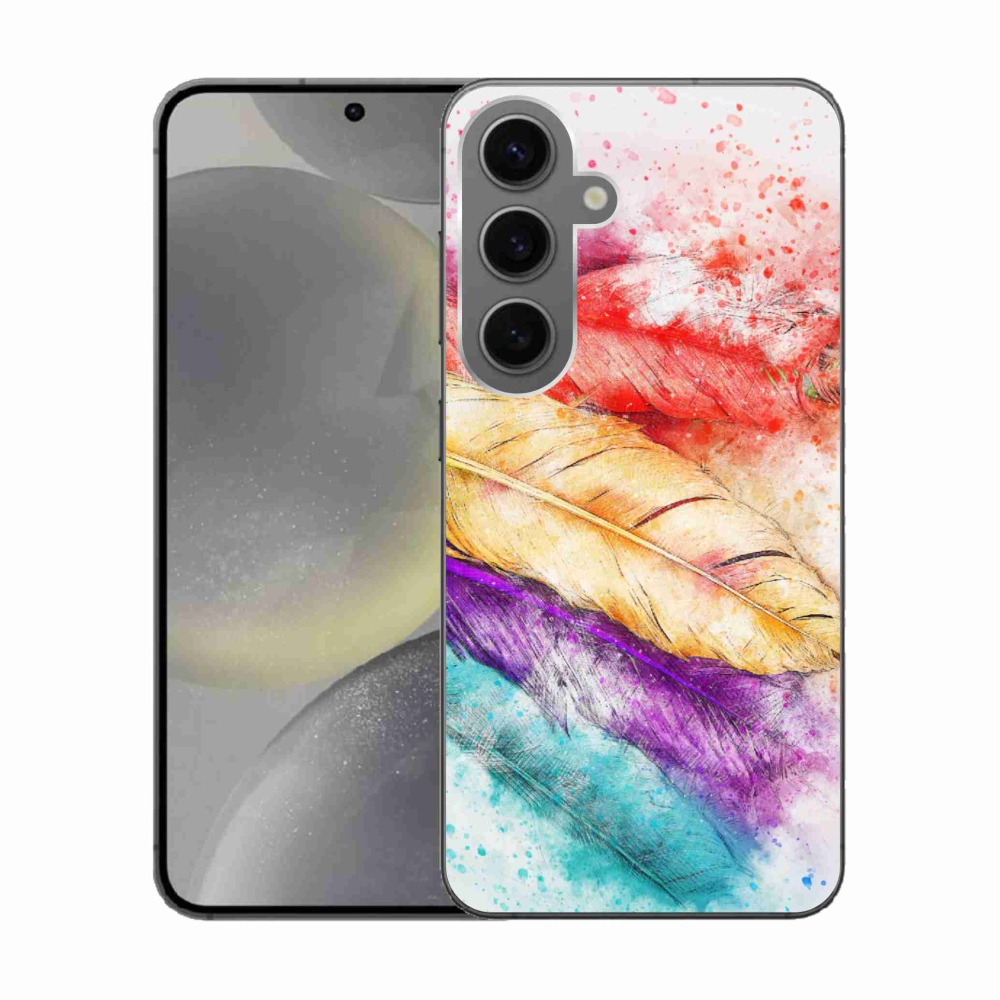 Gél védőhuzat mmCase Samsung Galaxy S24 készülékhez - színes toll