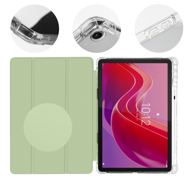 CSOMAG:ME MistyTab tok Lenovo Tab M11/M11 LTE világoszöld színűhöz
