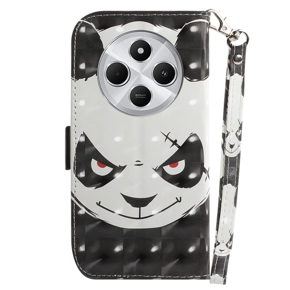 Patty könyv tok a Xiaomi Redmi 14C/Poco C75-hez - angry panda