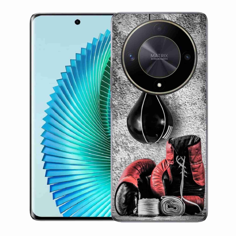 Zselés borítás mmCase a Honor Magic 6 Lite 5G számára - bokszzsák és kesztyűk