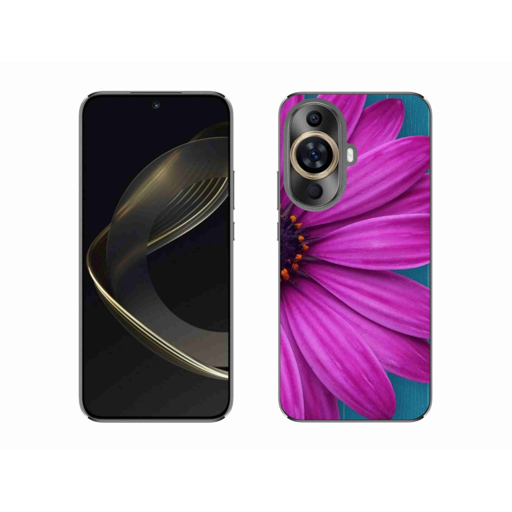 Gél tok mmCase a Huawei Nova 11 készülékhez - lila margaréta