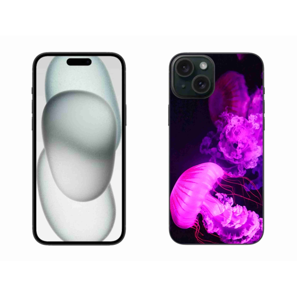 Zselés borítás mmCase iPhone 15 Plus készülékhez - medúza 1