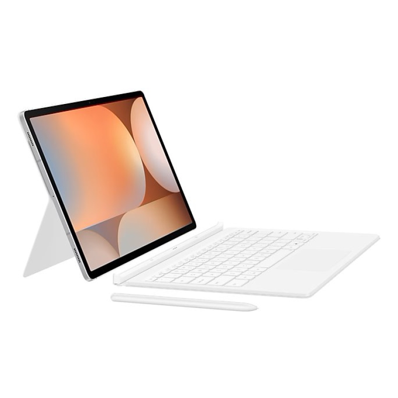 EF-DX825UWE Samsung Book billentyűzet tok Galaxy Tab S9+/S9 FE+/S10+-hoz Fehér