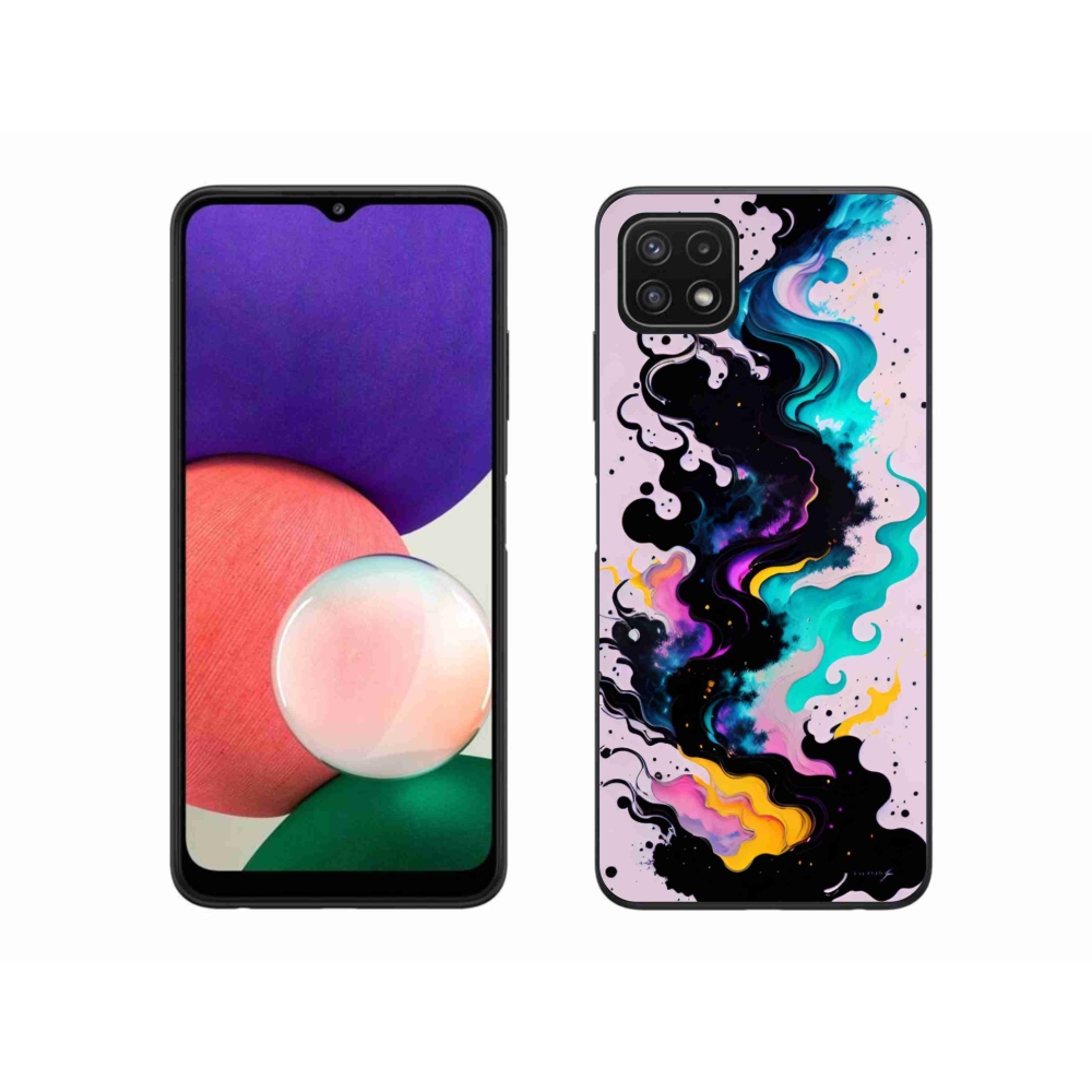 Gél borítás mmCase Samsung Galaxy A22 5G - absztrakt motívum 4